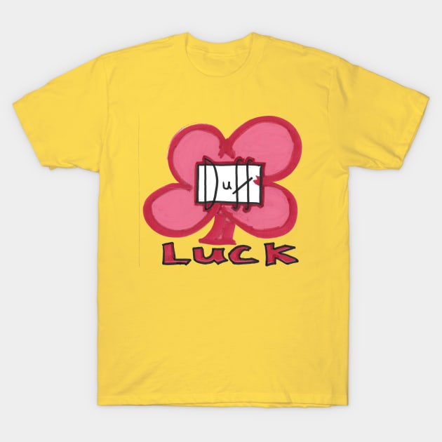 DuffLuck T-Shirt by hh5art